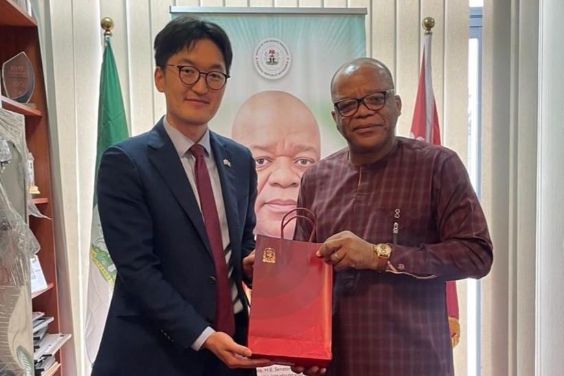 남궁탁 참사관(대사대리), Chinedu Akubueze 상원의장 비서실장 면담