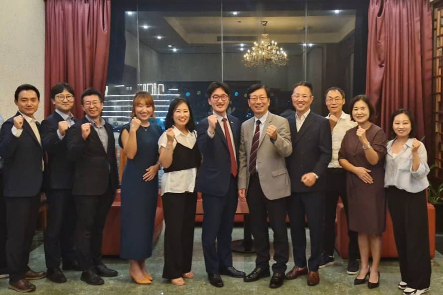 남궁탁 참사관(대사대리), 교민 안전 간담회 개최